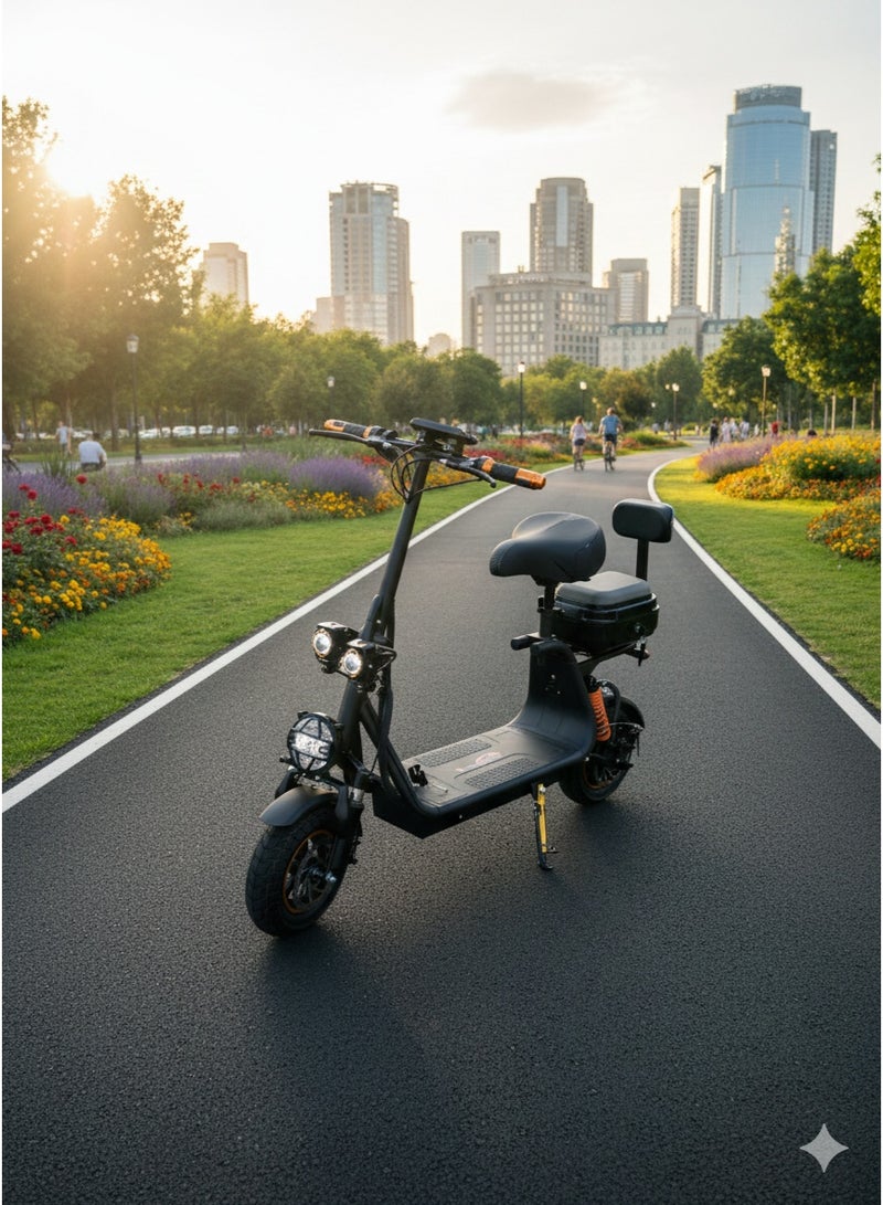 NEWSPEED Monster Abu Basla hybrid scooter, latest version with a powerful 1800W motor - Image 5